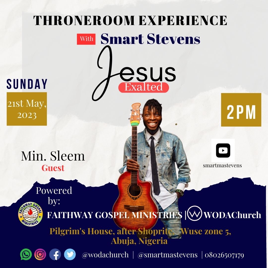 smartmachongo's tweet photo. Plan, Pray, Prepare and join the saints in worship at His feet. Dont miss it for anything in the world. #smartmastevens #Sleem #throneroomexperience https://t.co/hLX2eQYCWE