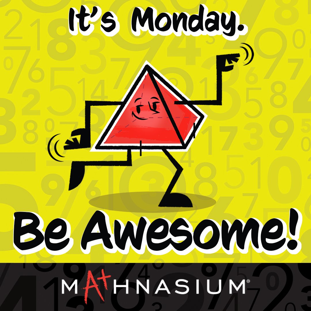 MathofWoodmore's tweet photo. Sure, it’s #Monday, but don’t let that stop you from being awesome! Be confident in your abilities, know you can succeed, and cruise through the week, remembering that even little achievements add up over time. You got this! 😎💪 #Mathnasium #MondayMood #PositiveVibes https://t.co/TWOnCAM4Qk