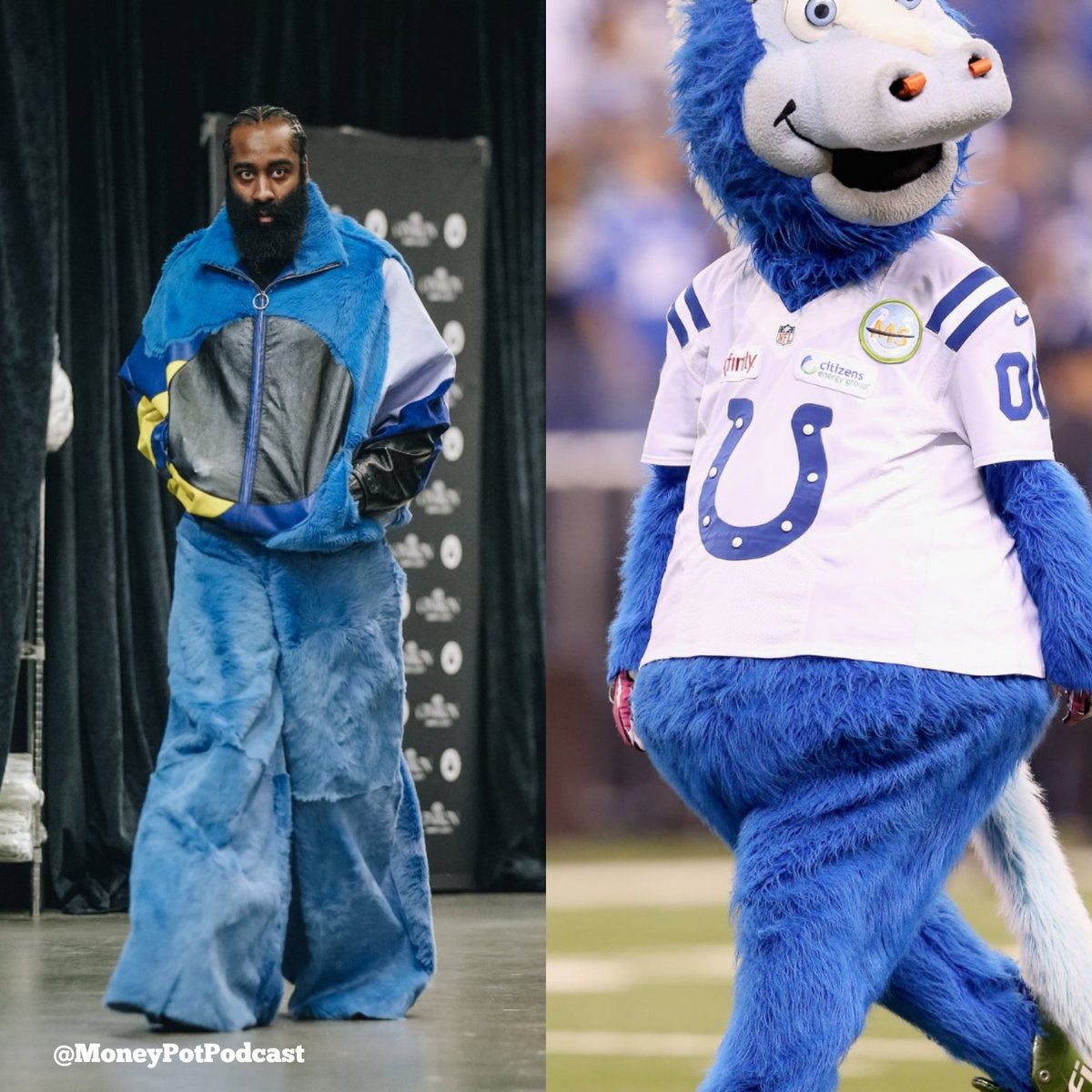 moneypotpodcast's tweet photo. @SportsCenter @sixers 👀👀👀 lol who wore it better https://t.co/Bt7lSyHsbI