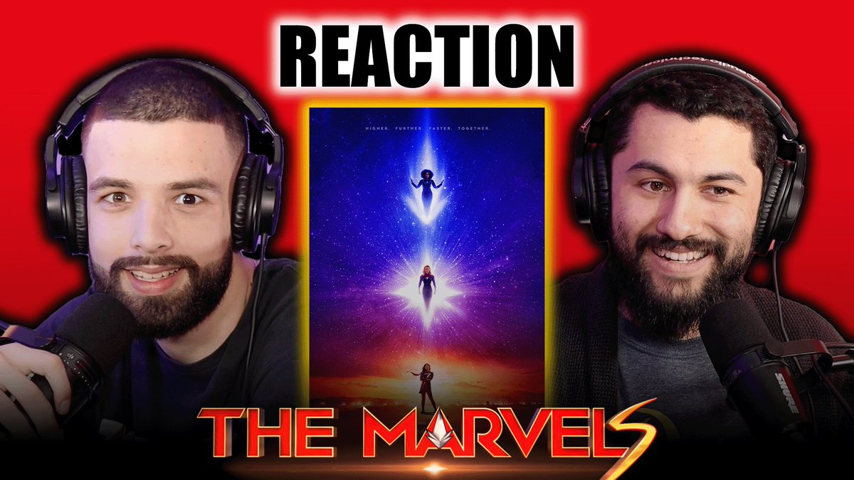 ReeltalkP's tweet image. Nathan and Neves react to the new Marvel film The Marvels trailer. Is it marvellous? To be honest we didn't know what was going on most of the time but hey it looks better than Ant Man 3 so that's something I guess... 
youtu.be/hS-Y48cwQgU