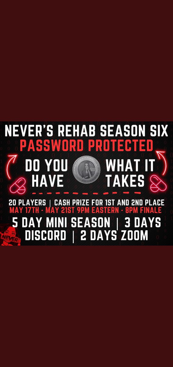 JmcReality's tweet image. Go play Never's newest mini!! Knowing her, it should be a really good time!! @NeverDoneHere