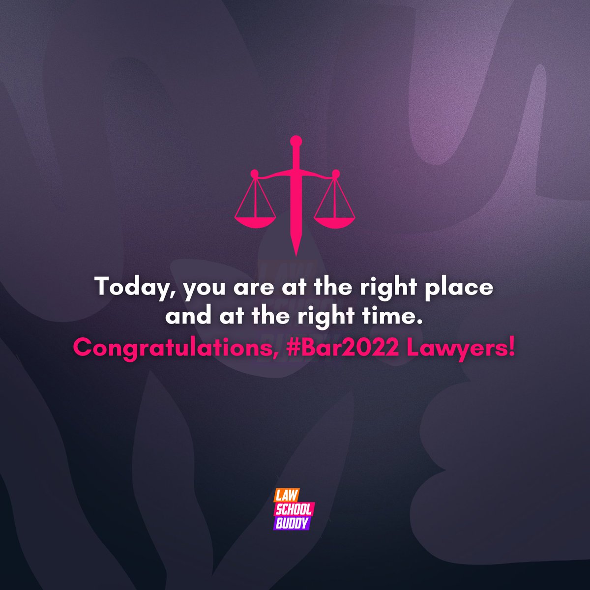 lawschool_buddy's tweet photo. Congratulations, #Bar2022 Lawyers! ๐โ๏ธ
#Oathtaking #RollSigning https://t.co/Q8c5ONqvNj