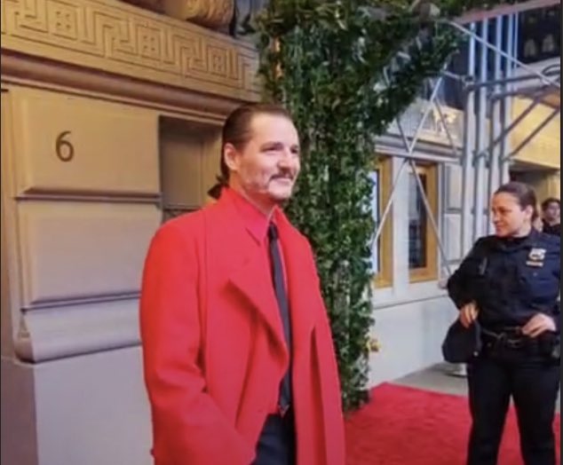 Pedro Pascal has arrived at the 2023 #MetGala
