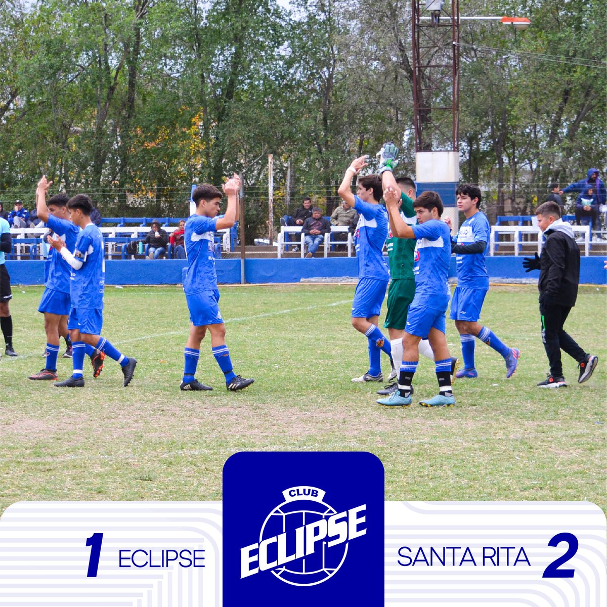 eclipsevillegas's tweet photo. #FutbolMasculino | 🔚 Nuevo domingo de fútbol en casa.
🔹 1era: Eclipse 0 - Santa Rita 3

🔹 3era: Eclipse 1 (Aliendro) - Santa Rita 2

#PorEclipse 🔵⚪🔵
#TorneoApertura2023 ⚽️ https://t.co/Jcq8YdQbVk