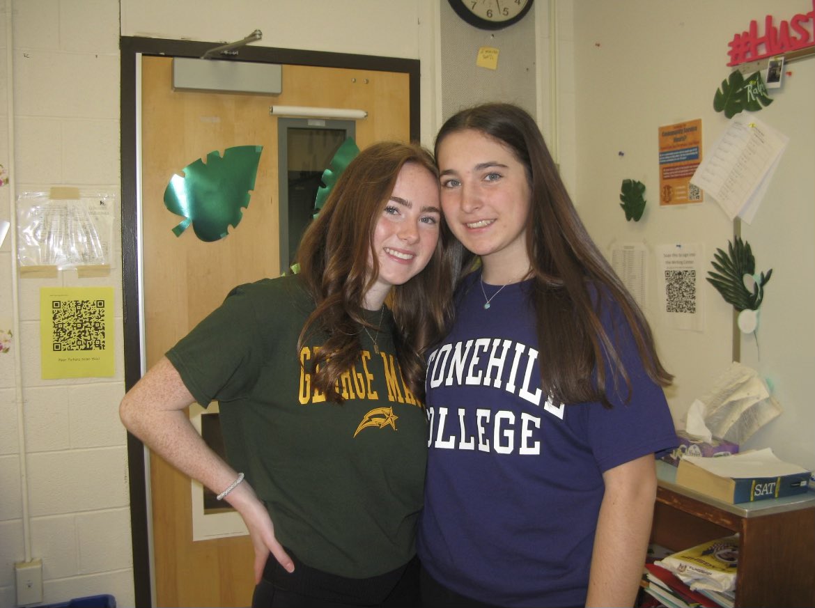 ReganMooneyWISE's tweet photo. Today was college decision day!! So crazy how fast this year has gone by and I can’t wait for the next four! #YHSWISE2023 #WISE @YHSMrsMero https://t.co/aqO28xDkp8