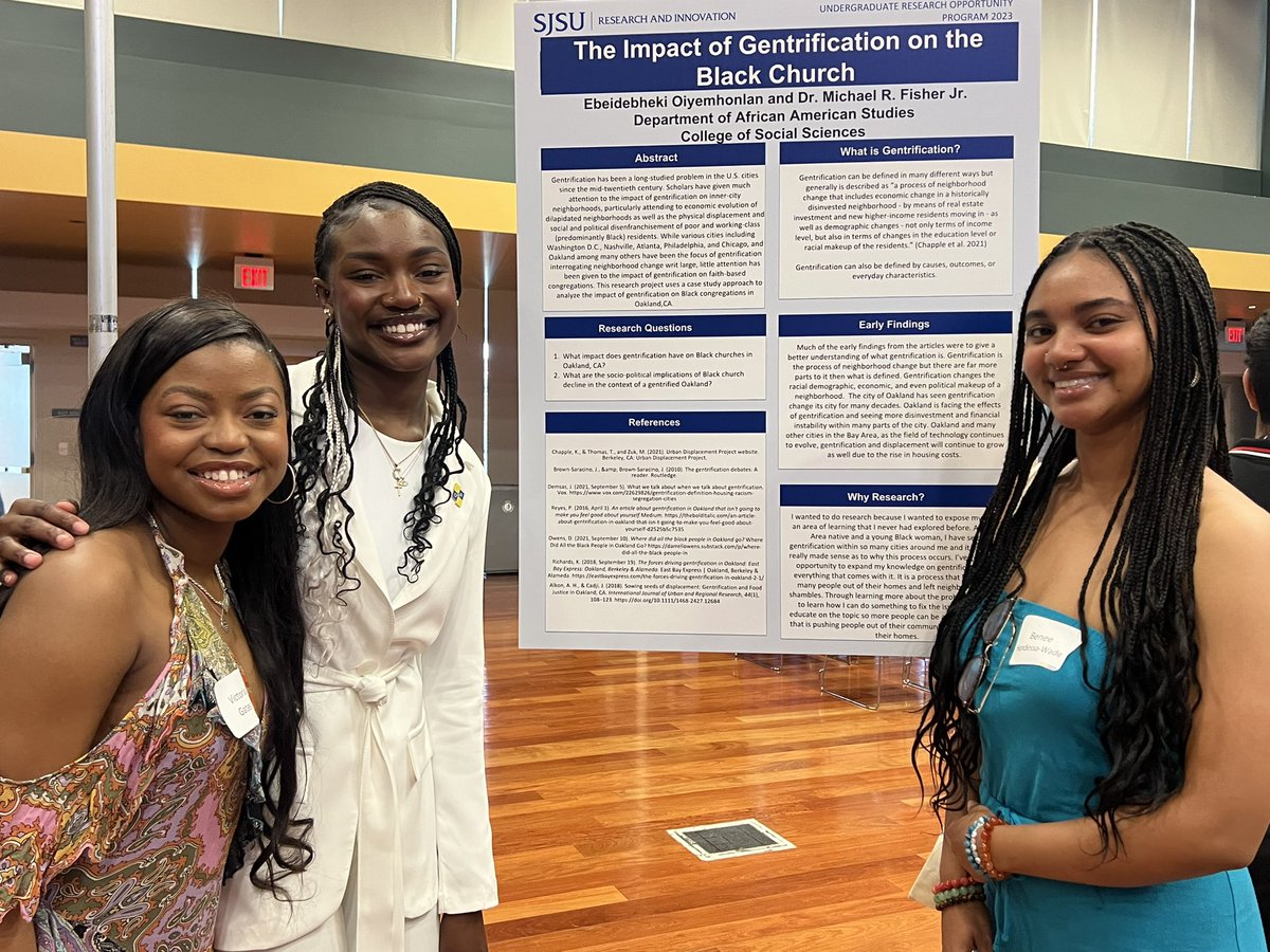 SJSUResearch's tweet photo. #SJSU’s inaugural Research Week energized the campus with exciting conversations, presentations + recognition of research being carried out across campus. 🌟

SJSU ranks #1 in research among non-PhD granting universities nationwide - Research Week embodied that success! 🏆 https://t.co/8WEYTUHaWc