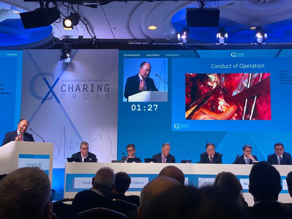 Aung Oo (@mraungoo) on Twitter photo It was a great honour to present open repair of thoracoabdominal aneurysm and dissection at CX Symposium 2023 on behalf of Barts TAAA team. <a href="/BartsAorta/">Barts Aortic Surgery</a> <a href="/aorticsurgeon/">Tara Mastracci</a> <a href="/JCoselli_MD/">Joseph Coselli, MD</a> It was a great honour to present open repair of thoracoabdominal aneurysm and dissection at CX Symposium 2023 on behalf of Barts TAAA team. <a href="/BartsAorta/">Barts Aortic Surgery</a> <a href="/aorticsurgeon/">Tara Mastracci</a> <a href="/JCoselli_MD/">Joseph Coselli, MD</a>