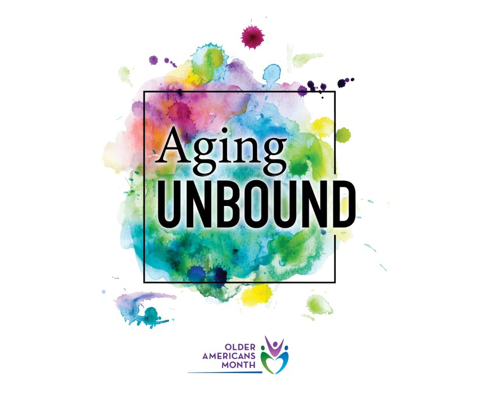 risltcop's tweet photo. Every May, the Administration for Community Living leads the nation’s observance of Older Americans Month. This year’s theme is Aging Unbound, which offers an opportunity to explore diverse aging experiences &amp; discuss how communities can combat stereotypes. #AgingUnbound https://t.co/Nifa7vsOlq