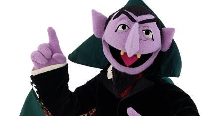 ocdoftheday's tweet photo. Today's character with OCD is Count von Count from Sesame Street!
He has counting OCD! (implied) https://t.co/9QrRd66I8h