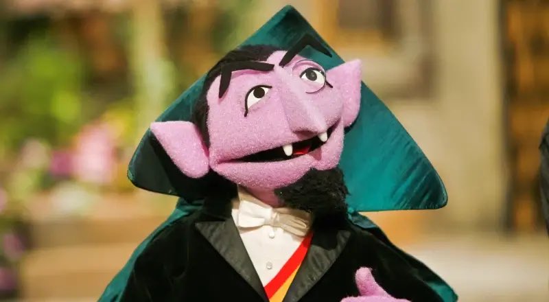 ocdoftheday's tweet photo. Today's character with OCD is Count von Count from Sesame Street!
He has counting OCD! (implied) https://t.co/9QrRd66I8h