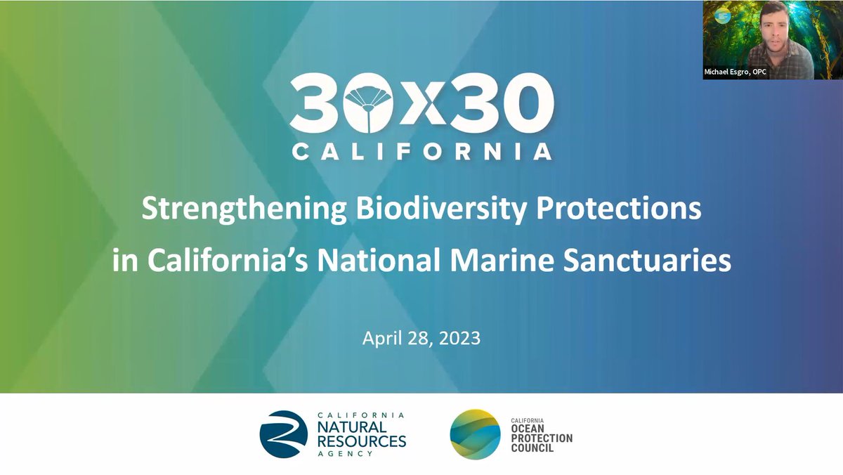 OPC_California's tweet photo. ICYMI…learn more about the National Marine Sanctuaries and how state and federal conservation goals can team up to achieve #30by30CA 

Watch our latest discussion to discover more! 
🎥 https://t.co/oI7nnrm9xK

Visit 🔗 https://t.co/WIFOwrP1n1 to stay tuned! 🌊🐋🐙🦞🦈 https://t.co/8R5toyplfH