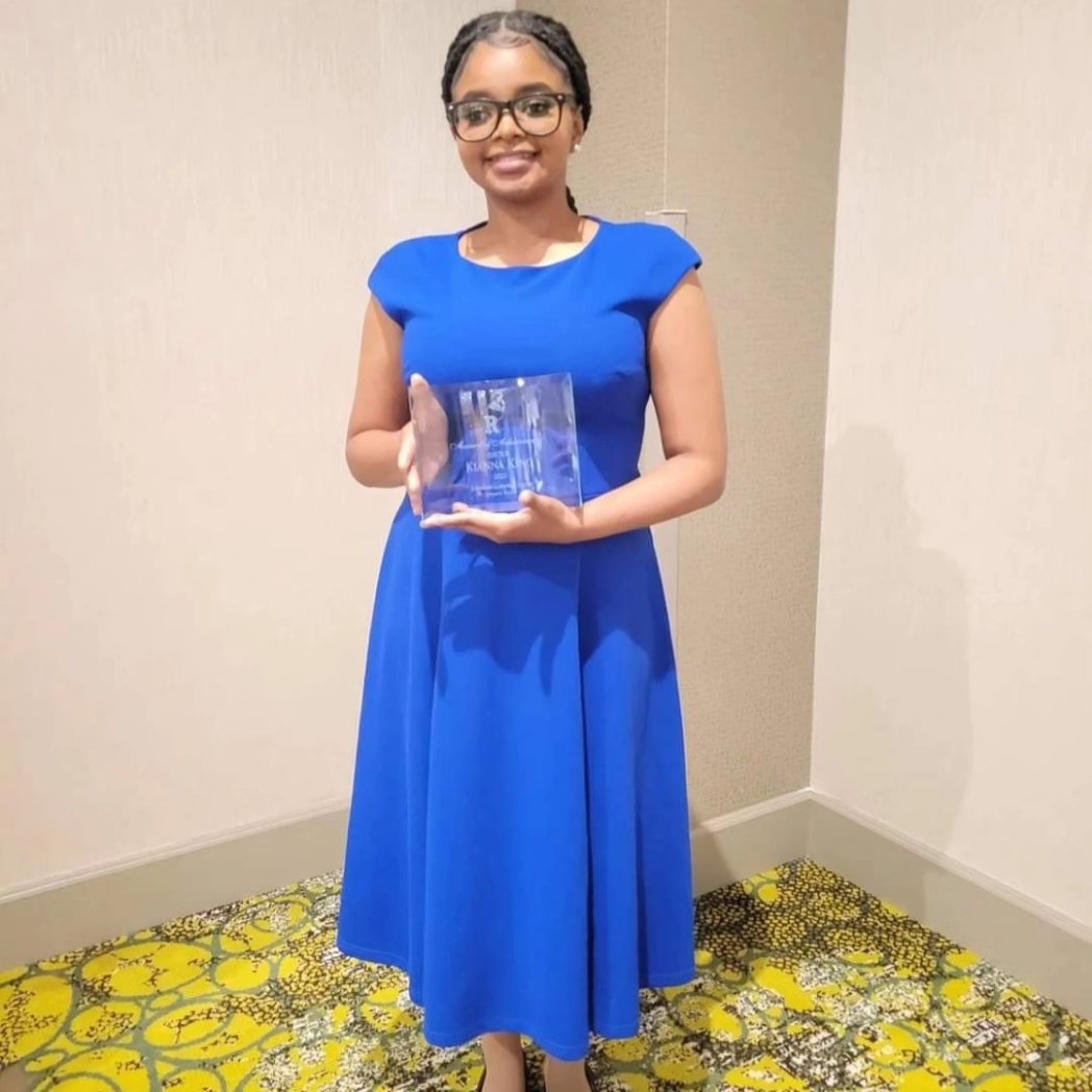 SRhoers's tweet photo. Congratulations to our Western Region 2023 Award Winner!

Rhoer Individual Award of Achievement - Rhoer Kianna King of Lambda Gamma Sigma Rhoer Club in Pomona, CA. https://t.co/j9ZoRAACcq