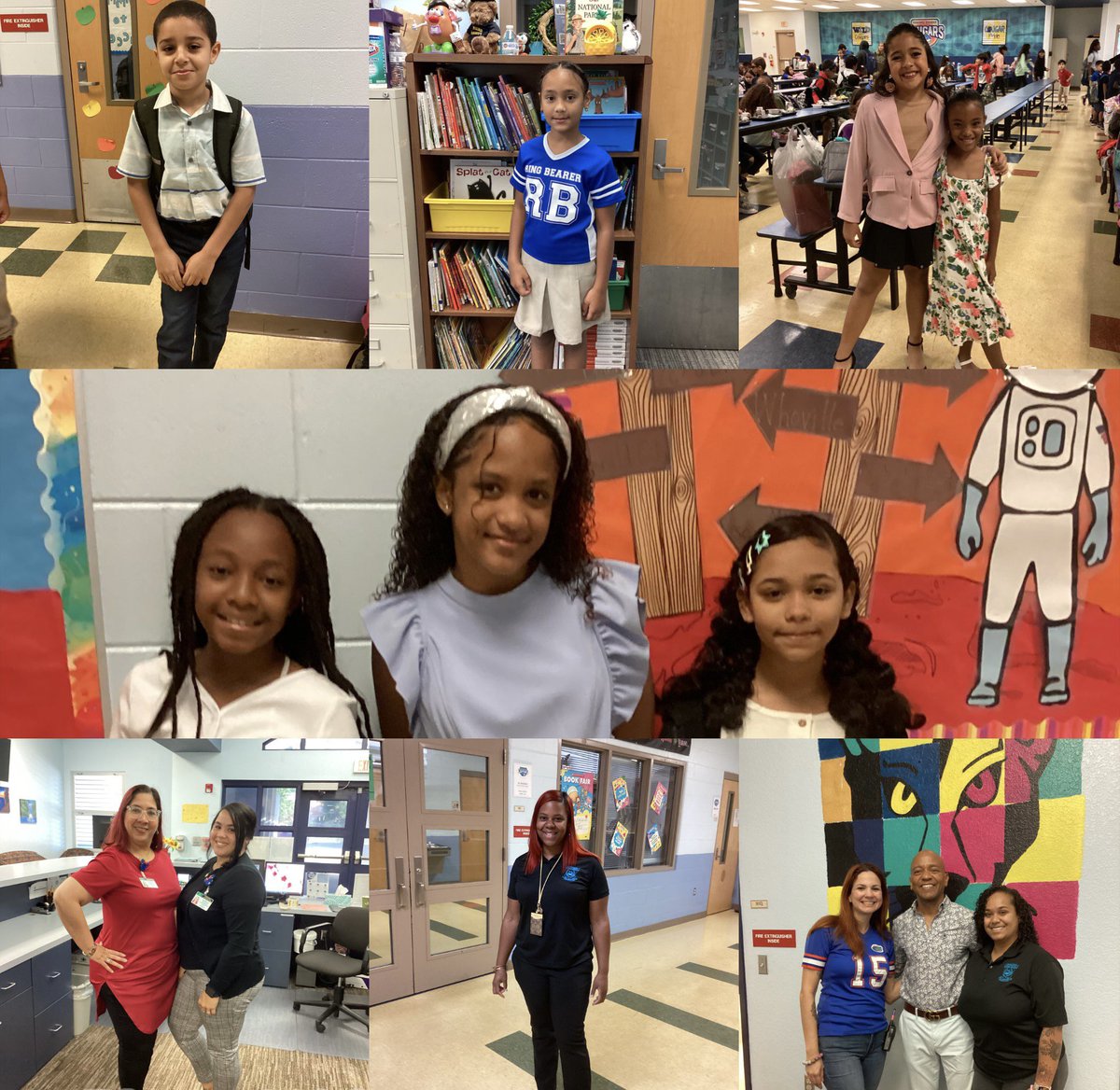 Today we surprised our principal by dressing up as her! The students dressed their best, sported UF colors and gifted her flowers. Thank you Ms. Winston for everything you do for our school. Happy National Principal’s Day!
#SDOCGoodtoGreat #caes #caescougars