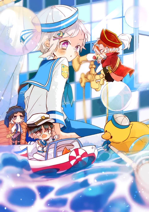 毎年一枚マリンの絵描くのが私のルールなのですが、今年は後一枚夏本番が来るまでに描きたいなと思いつつ、今までの構図とか振り返りも兼ねて再掲。