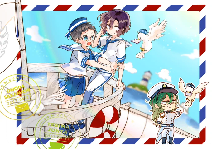毎年一枚マリンの絵描くのが私のルールなのですが、今年は後一枚夏本番が来るまでに描きたいなと思いつつ、今までの構図とか振り返りも兼ねて再掲。