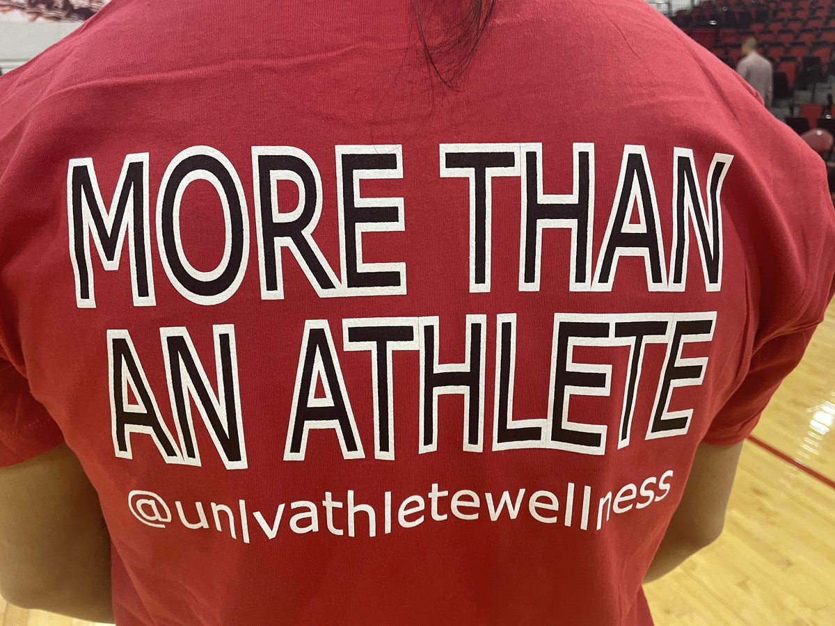 UNLVinclusion's tweet photo. Did you know May is #mentalhealthawareness Month⁉️ Stay tuned as we partner with @UNLVSAWellness  to post content centered on mental &amp; wellness from student-athletes' perspectives on being #MoreThanAnAthlete #BEaREBEL 🔴⚫️ https://t.co/sgxeGG91Wm