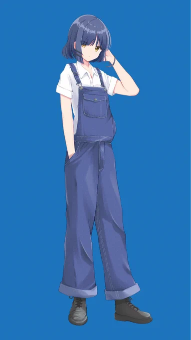 オーバーオールりょうさん  #ぼっち・ざ・ろっく