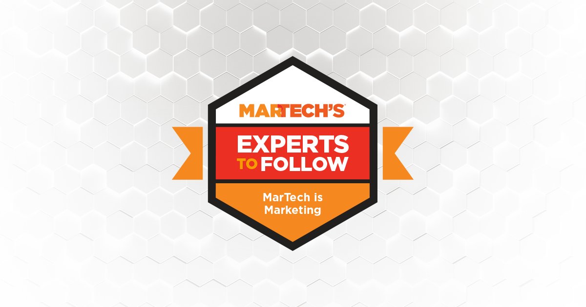 .@DonPeppers is one of #MarTech's experience experts to follow! See who else made the list: martech.org/martechs-custo…