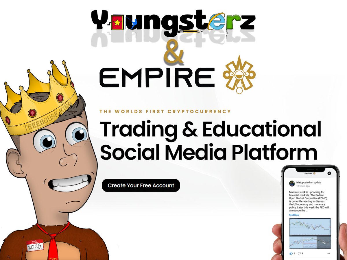 GM twitter fam! 🐦🌞

Coming at you with more! Youngsterz have teamed up with Empire Crypto Trading to provide the community with an insane amount of value via their social trading platform. 

Join the discord to check it out! 
discord.gg/cha8ary9Z5