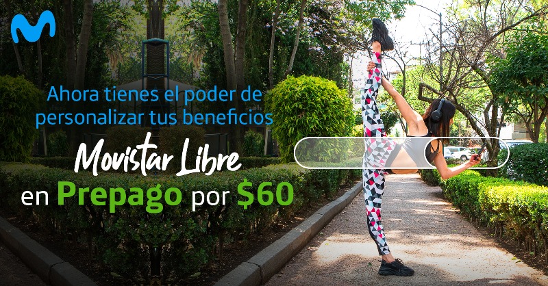 MovistarMX's tweet photo. Siéntete libre con el #PoderDeElegir. Activa Movistar Libre en Prepago desde la App Movistar MX. https://t.co/Z5z7IRzQsM