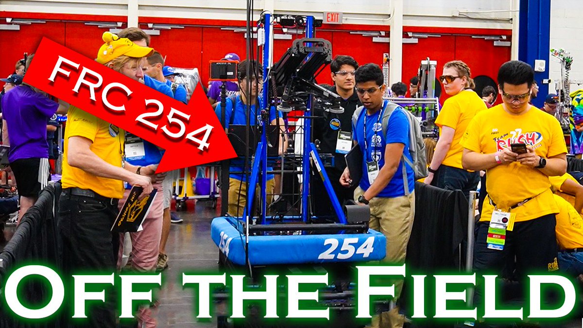 frcteam533's tweet photo. You've seen what happens on the field, now let's take it Off the Field!
Introducing our new YouTube segment, Off the Field! Click the YouTube icon at the link in our bio to watch!
#Team533 #PSIcotics #FIRSTRobotics #FRC #OMGRobots #Robots #STEM https://t.co/6PD5JvJbhn