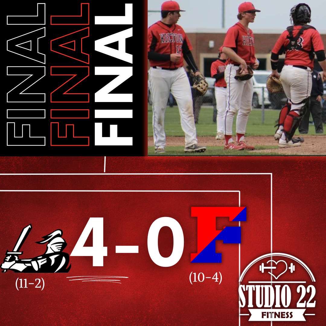 BarstoolHilton's tweet photo. YOUR #6 STATE RANKED CADETS ROLL PAST #11 RANKED FAIRPORT🥳
WP - Capellupo/5-0.. CG Shutout, 8 Ks, 1 H, PG into the 6th🗡️
Sanna - Great game behind the plate, 2 RBIs🔥
Kraus - 2 Hits, 2 RBIs🫶
@HiltonCadets @HiltonVBaseball @PrimetimeBall_ @PickinSplinters @gametime585 #rolldets https://t.co/rBvm1EarCe