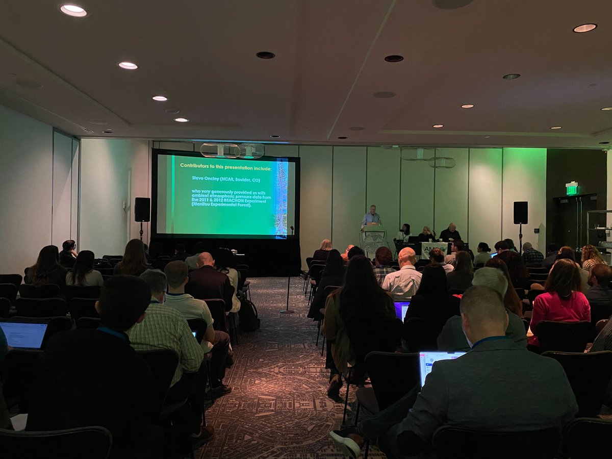 ametsoc's tweet photo. Day 1 from the 35AgForest/14Fire/6BioGeo Conference!
An amazing day of sessions and great to see all the posters for #AMS35AgForest. We look forward to hearing from more speakers tomorrow!
#AMS14Fire #AMS6BioGeo https://t.co/tTX6gpYs07