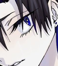 「公式もどんどん三白眼がキツくなってきたからな君待」|秋森　楓のイラスト