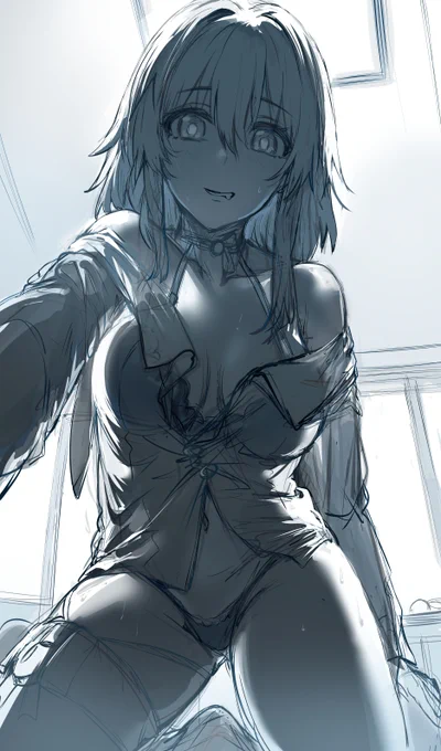 mitsuki/ march7th sketch 