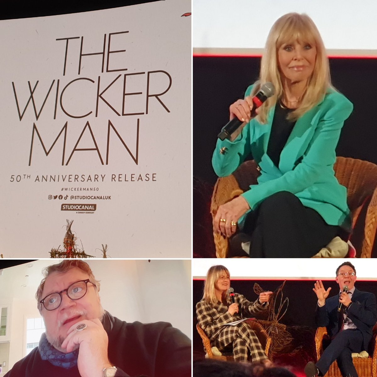 'Come. It is time to keep your appointment...' 

50th Anniversary/Mayday celebration screening of #RobinHardy's
#TheWickerMan.
---
#WickerMan50 #AnthonyShaffer #EdwardWoodward #ChristopherLee #BrittEkland #PicturehouseCentral #EdithBowman #ReeceShearsmith #GuillermodelToro
