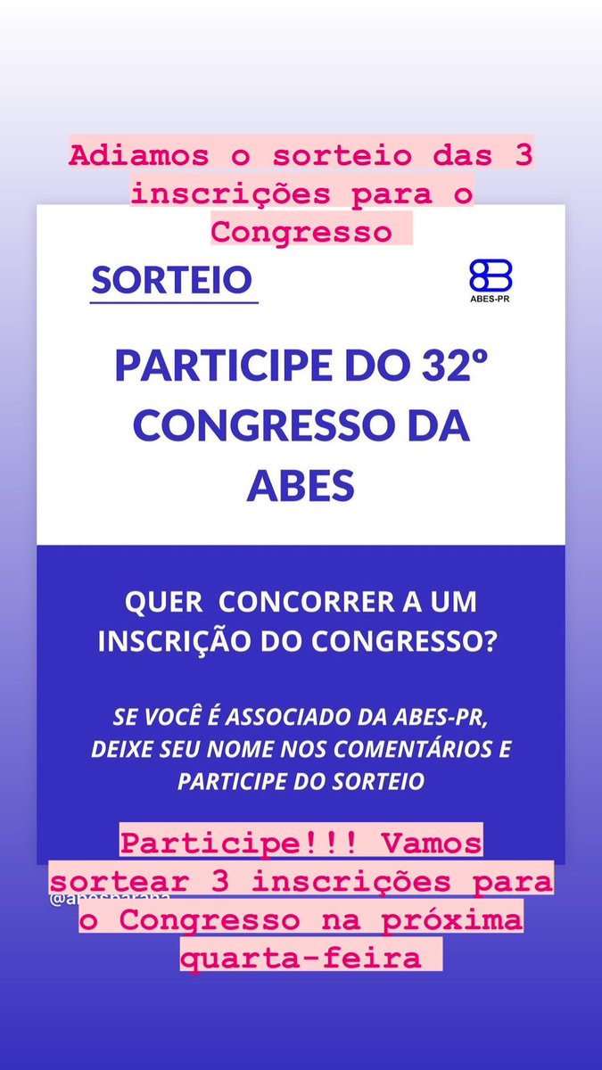 AbesParana's tweet photo. Participe do maior evento de saneamento ambiental do país 💦 https://t.co/ldJ0bHW8s4