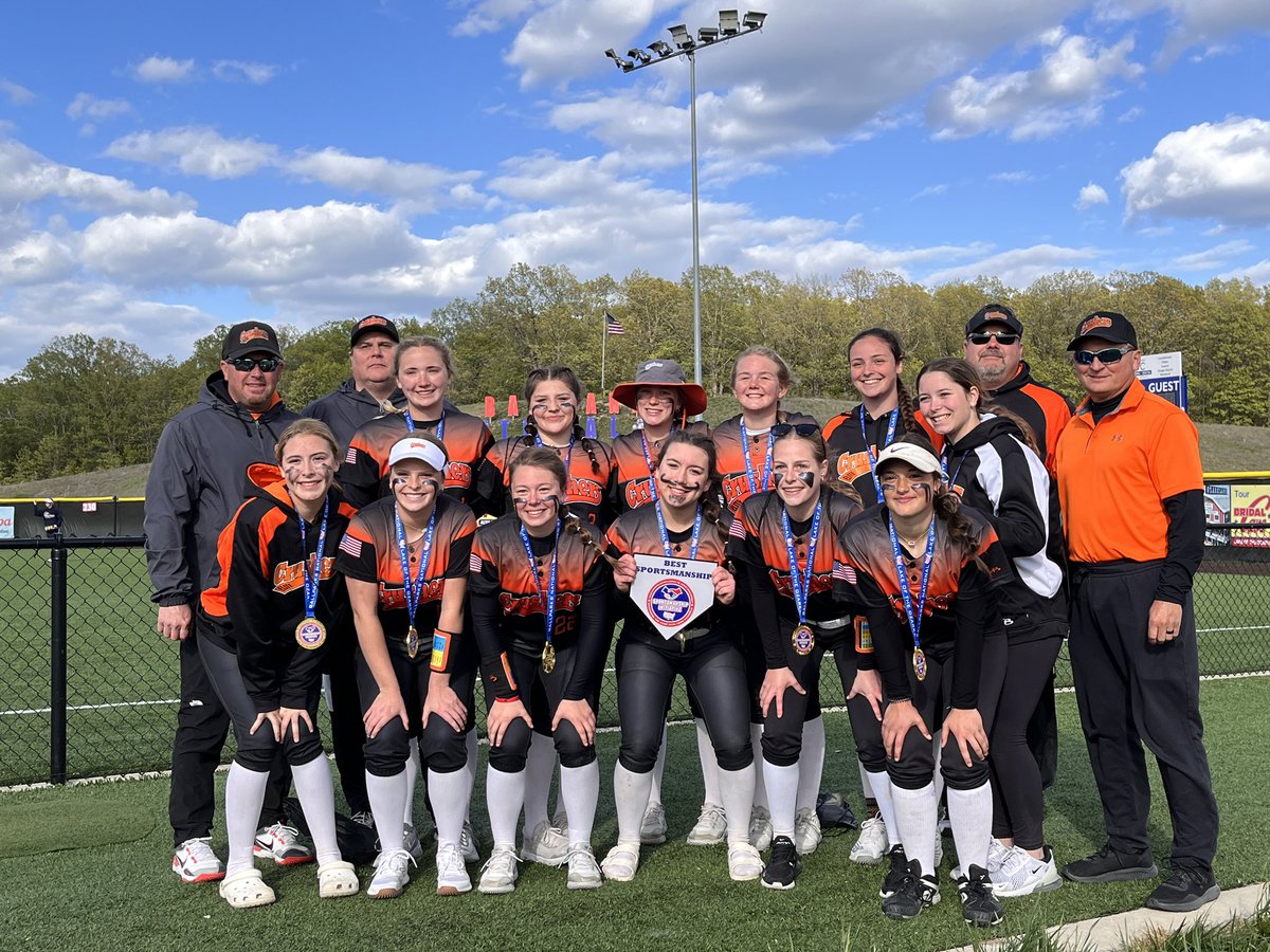 BEST SPORTSMANSHIP Award! 🧡🖤🥎