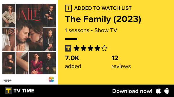 I've just started following The Family (2023) tvtime.com/r/2NCZE #tvtime