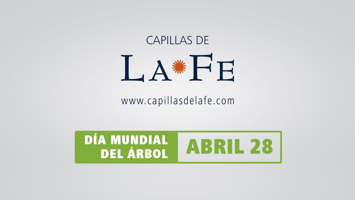 Capillas_delafe's tweet photo. Hoy 28 de abril día del árbol, recordamos que sembrar un árbol es sembrar aire para el futuro. Y hoy, también puede ser un homenaje vivo a la memoria de quienes partieron a la eternidad. conoce más: https://t.co/oDCZqruhPW
#capillasdelafe #bosquecenizario #DiaDelArbol https://t.co/DjO5huLlRh