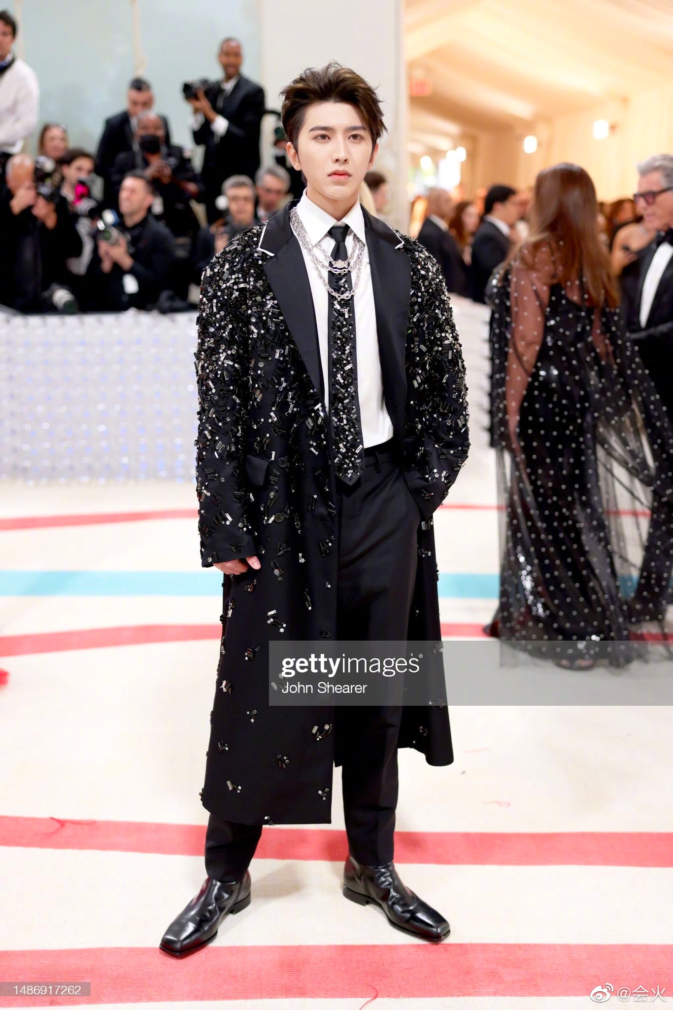 Always CAI XUKUN on Twitter "Cai Xukun at the Met Gala Red Carpet with