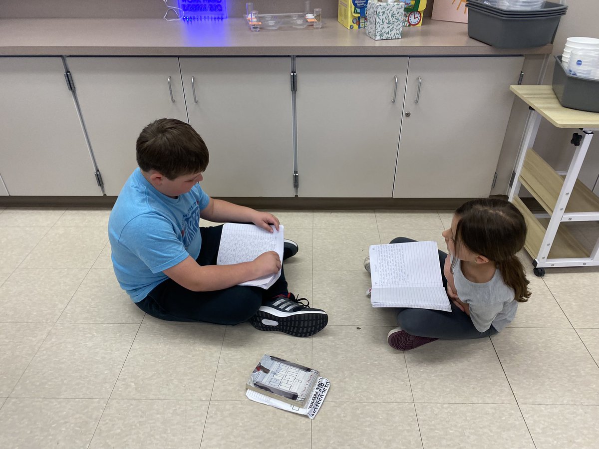 MsSnell2's tweet photo. Ss sharing letters they wrote to the main character during book club meetings today! #LinesDoesItWrite @Lines220 @Lines_Principal https://t.co/IlwKXUPFPs