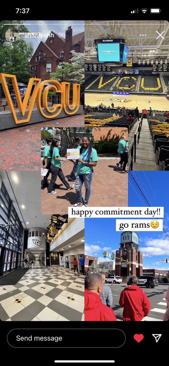 JBrumage2's tweet photo. It’s a 🔒. GO RAMS!! #ProudDaddy 🥹#TeamBrum https://t.co/4CJ9Cj5Qnu