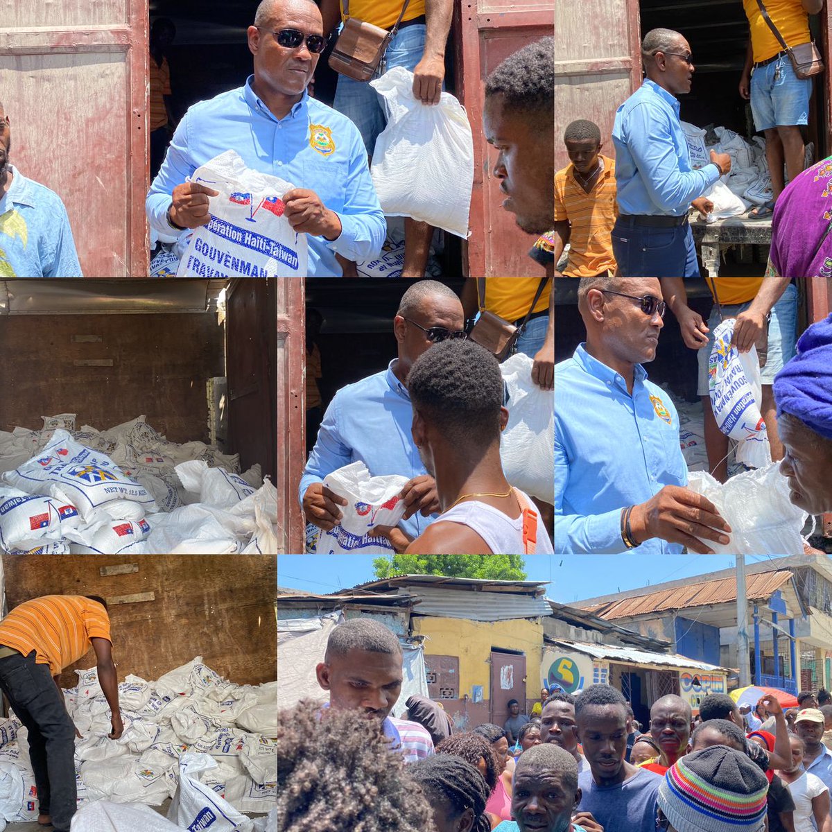 sourcefiableinf's tweet photo. Dans le souci d'aider les plus vulnérables le délégué  #garybernadotte de l'Ouest et son équipe se sont rendus aujourd'hui, à  Poste Marchand et  Canapé Vert deux  quartiers de Port-au-Prince, en compagnie du FAES pour une distribution de kits alimentaires.

Que des infos fiables https://t.co/WB7Xtima2H