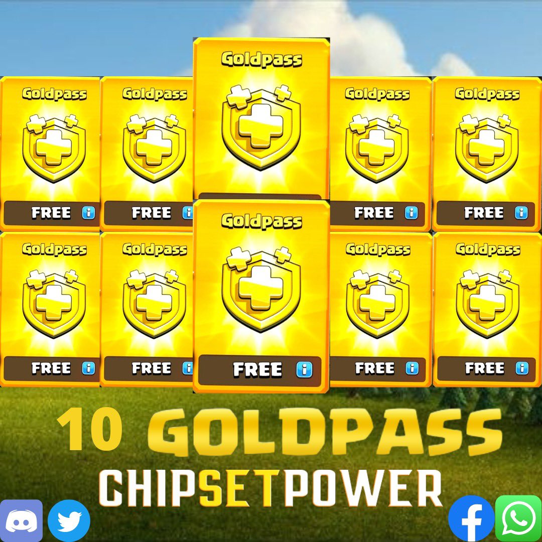 ENG: ChipsetPower GIVING AWAY 10 GOLD PASSES in this CWL, May 2023.

ESP: ChipsetPower regalando 10 Pases de Oro para esta liga de Mayo 2023. 

Sorteo en directo.
#RT #reacionar #compartir #comentar <a href="/mreducoc/">Edú</a>