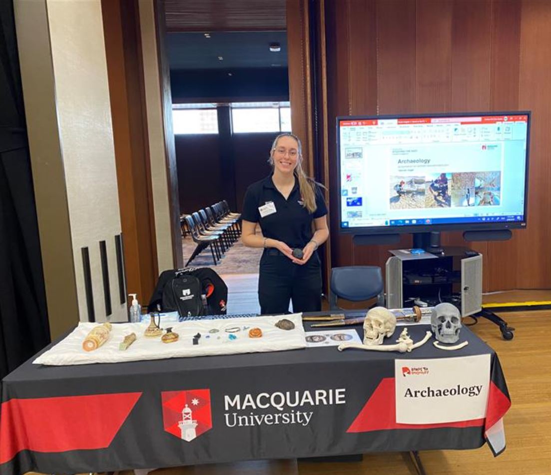 We have been very quite on here lately. However, we're back in a big way! This week, co-coordinator, <a href="/hannah_vogel8/">Hannah Vogel</a>, has joined <a href="/_MQ_WP/">Macquarie University Widening Participation</a> out at Broken Hill to give students 'taster programs' in history and archaeology.😎📚👩‍🏫 #regionalandremote #highereducation