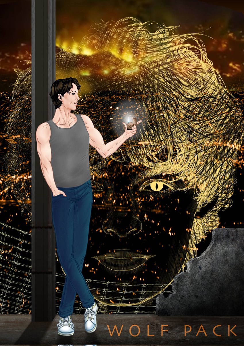 otrevino_1969's tweet photo. Thanks to my talented friend @ReisArt,
I can almost hear #CyrusNix say it again, "I'm not an arsonist."
@WolfPackOnPPlus
#harlanbriggs #zacknelson #cyrusnix #wolfpackseries #loveislove
@TylerLawrenceG @ZackNelsonn #freecyrus #harlanbriggs #zacknelson #cyrusnix #wolfpackseries https://t.co/f38N9tC2lz