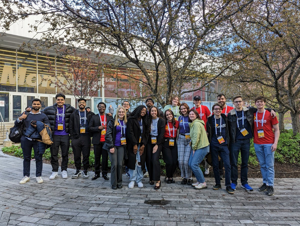 Day one of #EnactusNationals here in Montreal - excited for the team to showcase all of their hard work in the next two days!

<a href="/MUNBusiness/">MUN Business</a> 
<a href="/MUN_Engineering/">Memorial Engineering</a> 
<a href="/MemorialU/">Memorial University</a>
