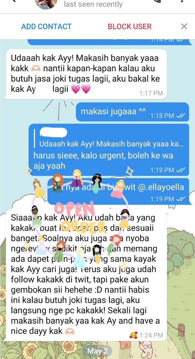 ellayoella's tweet photo. joki tugas nyaa boleh banget yuk langsung wa aku, yg mau joki makalah, review jurnal, kti, pkm, coding c++ yuk ke wa aku! bisa langsung aku kerjain setelah payment! kebetulan aku lagi senggang jugaa, yg deadline nya mepet yuk buruan cus ke wa
#zonauang #jokitugas #joktug https://t.co/JR38TpOghO