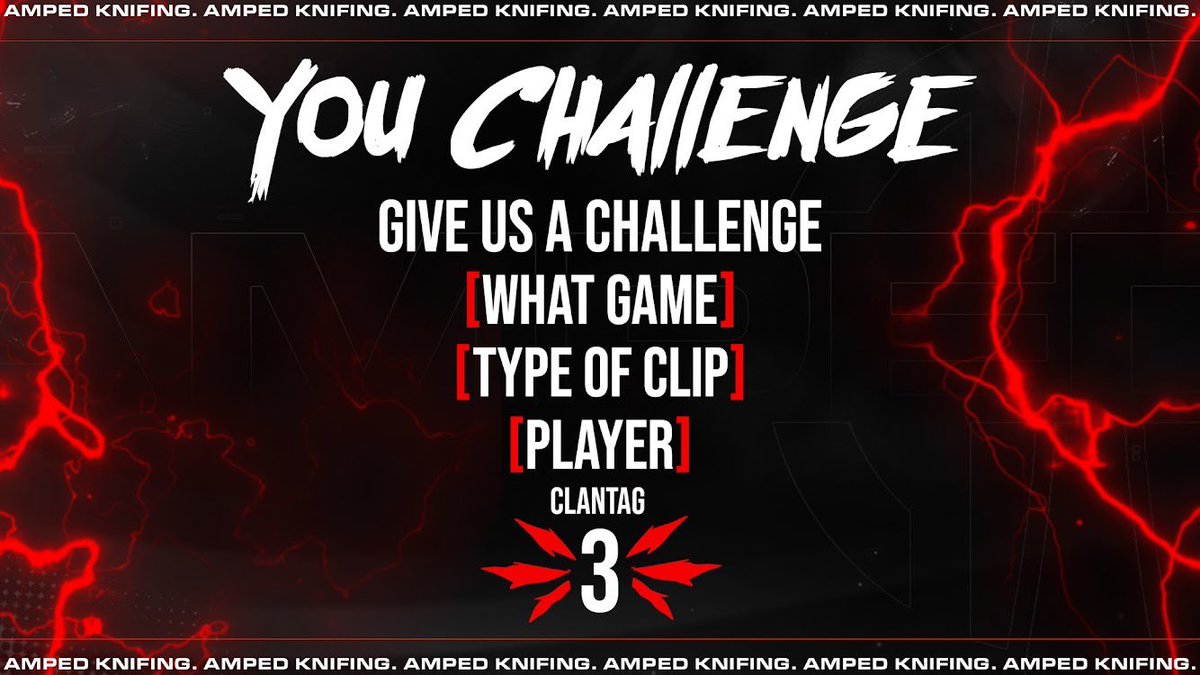 Give us some challenges for the next You Challenge series ⚡️🔪