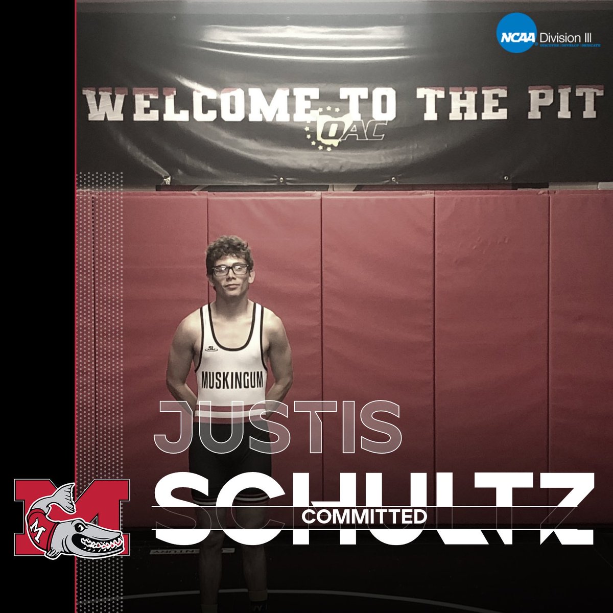 JustisSchultz's tweet photo. After a long process I have made my decision that I am going to continue my athletic and academic career at muskingum university. I just want to thank everyone along the way for pushing me along the way. Go muskies @WrestlingMuskie @TrojanMatBoss https://t.co/dEDXT0eDPK