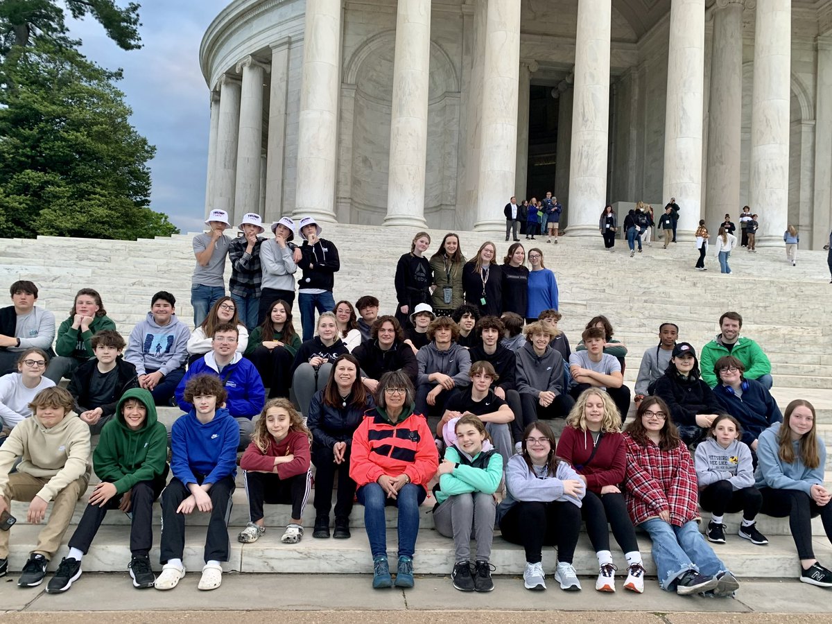 Bus#4 ended day 1 at the Jefferson Memorial <a href="/ClaggettMCS/">Claggett MCS</a>