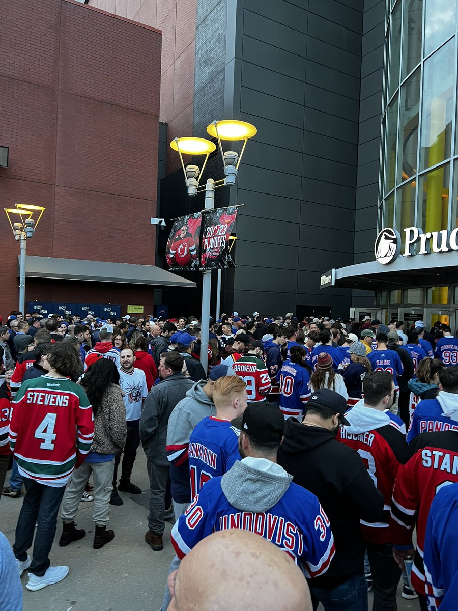 RGHDudes's tweet photo. LET’S GOOOOOOOO!!!! #newyork #newyorkrangers #prudentailcenter #game7 #bleedblue #shesterkin #letsgo https://t.co/Eqb8LFcKzz