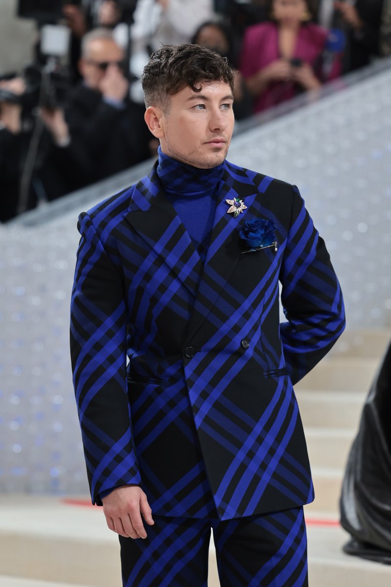 Variety's tweet photo. Barry Keoghan at the #MetGala. https://t.co/OcPy5ckhQN https://t.co/5o2G7rUZgS