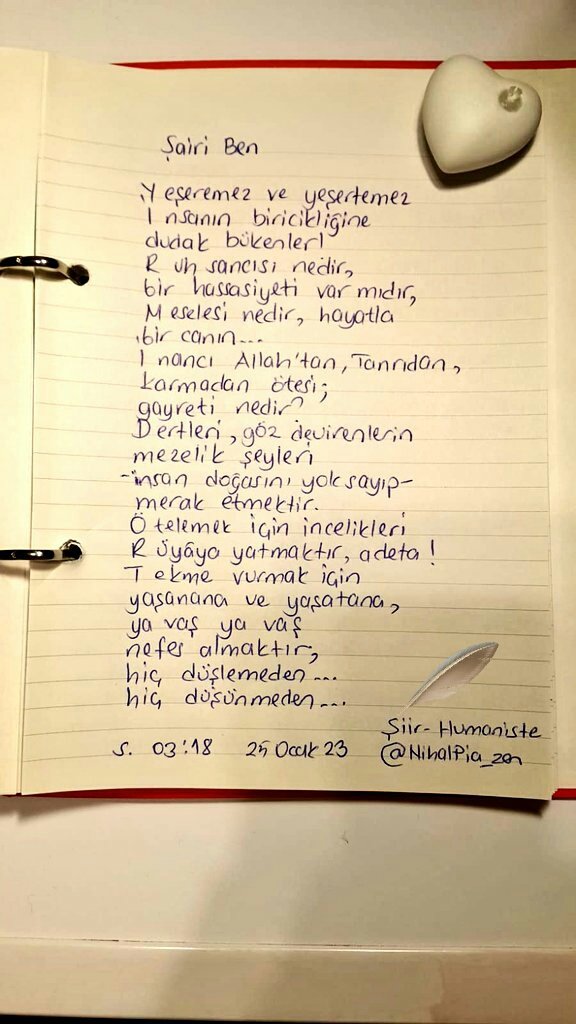 Şairi Ben
Her Güne Bir Şiir Seçkisi