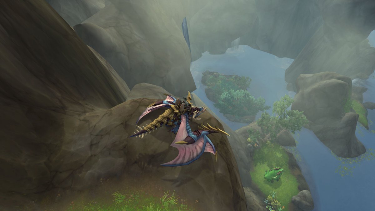 Good bye small island-waterfall-thing~

/cry

#worldofwarcraft